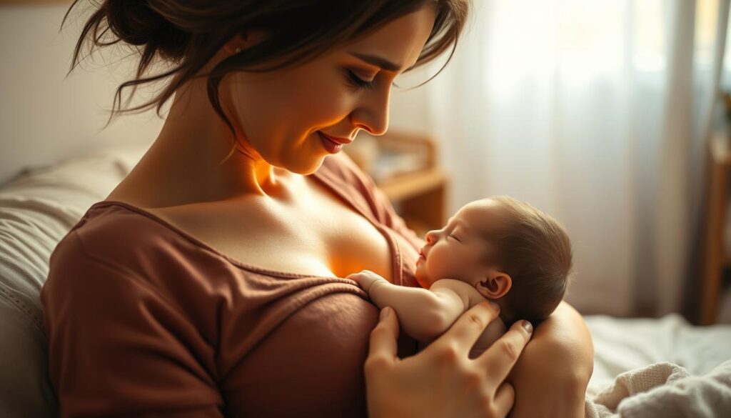 Benefícios físicos da amamentação para a mãe