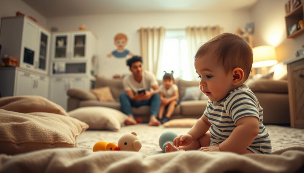Segurança do bebê em casa