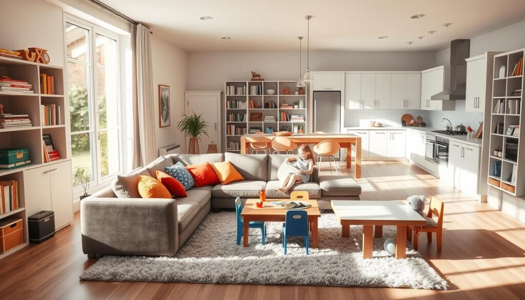 organização da casa